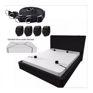 Bondage para <br> cama 4 esposas
